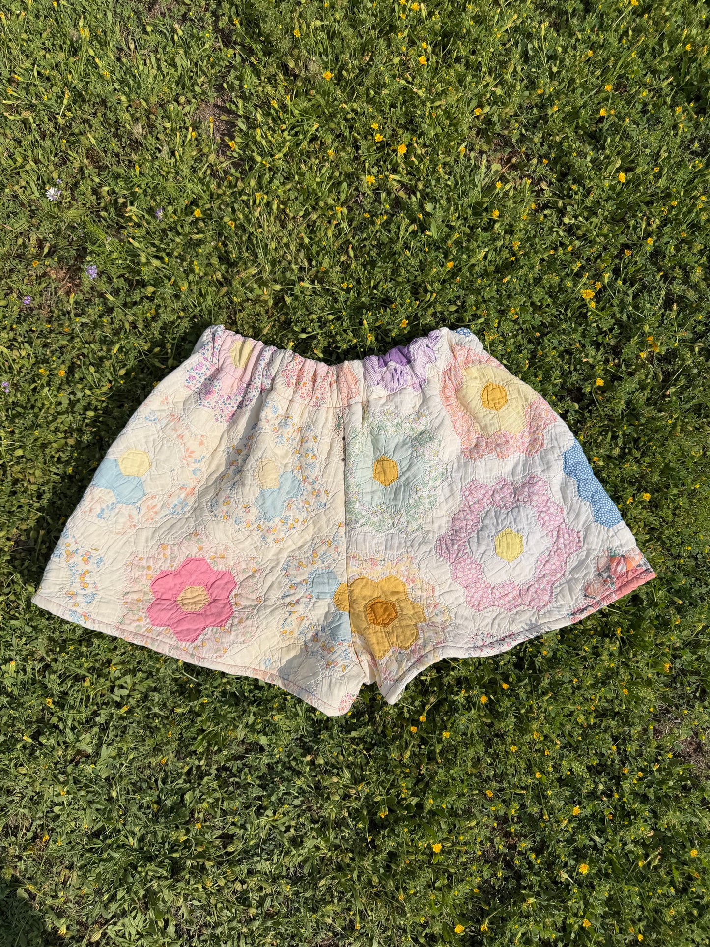 The Ella Quilted Shorts (L/XL)