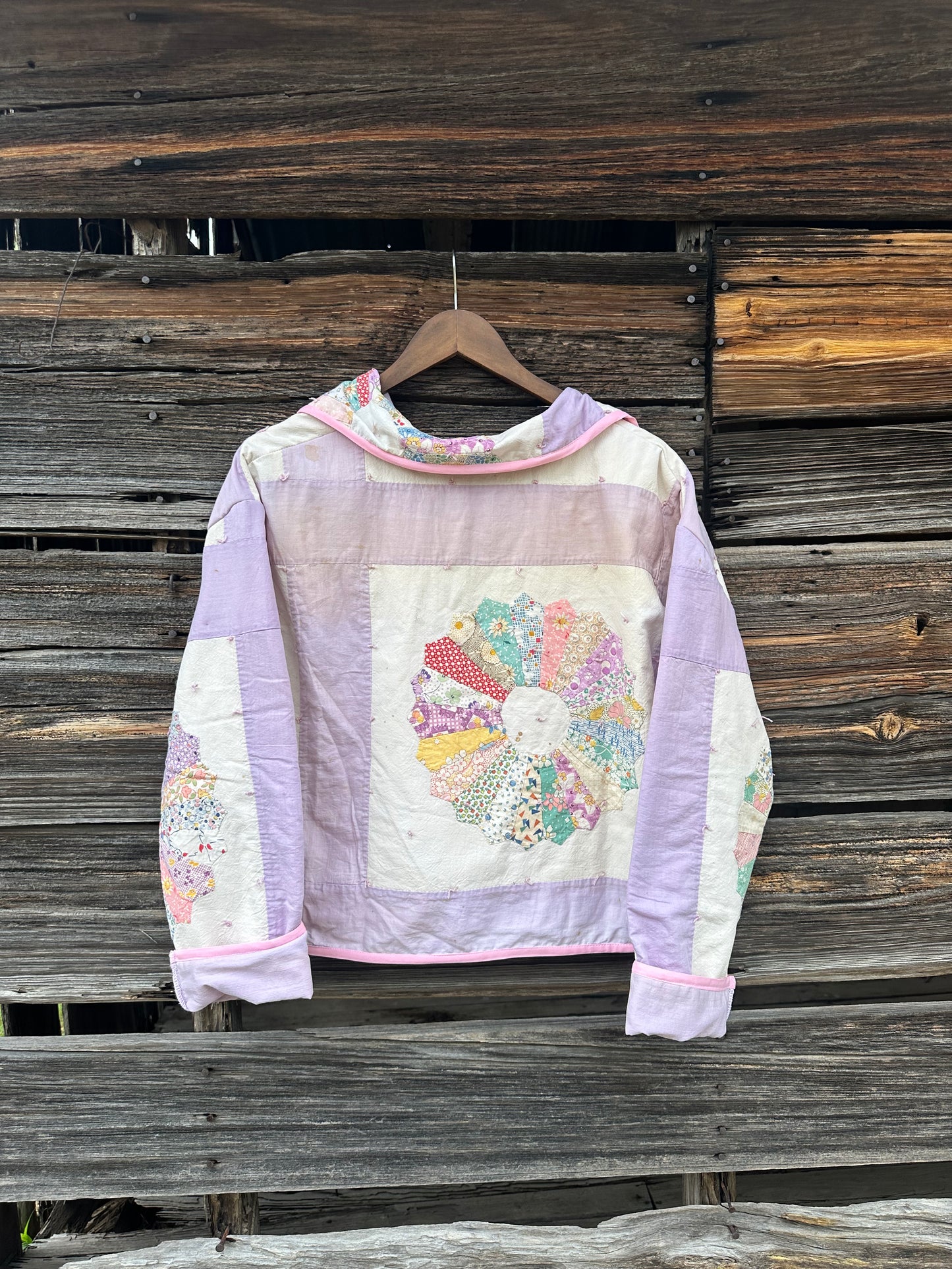 PURPLE BLOOMS JACKET🪻💜 (L)