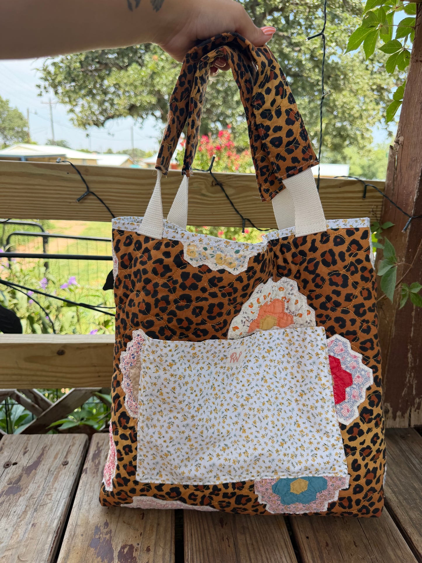 WILD ONE TOTE 🐆🌸