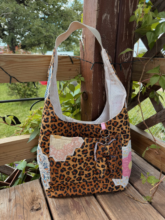 Wild Coast Hobo Hippy Bag 🐆🌊