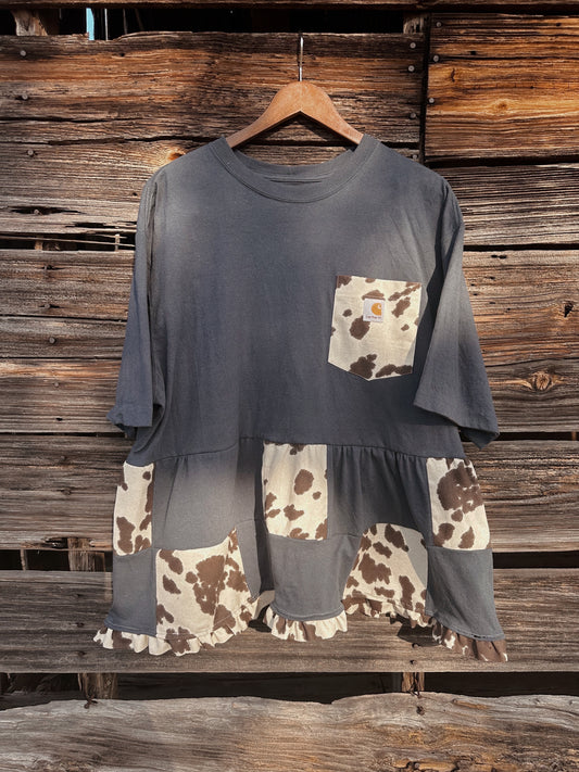 The Cow-print Rework (L)