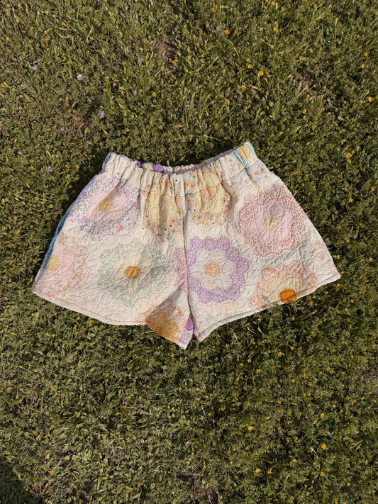 The Ella Quilted Shorts (L/XL)