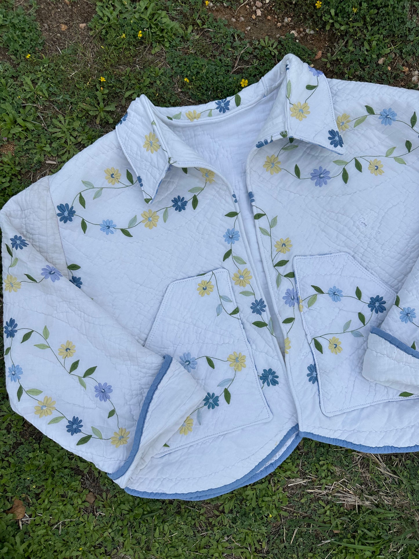 Rainy Days Quilted 🌧️ Jacket (L/XL)