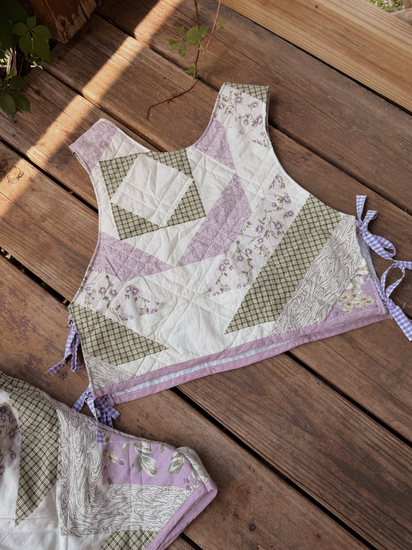 High tide honey tie tank (M)