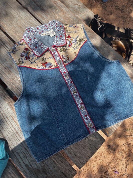 Vintage Western Vest