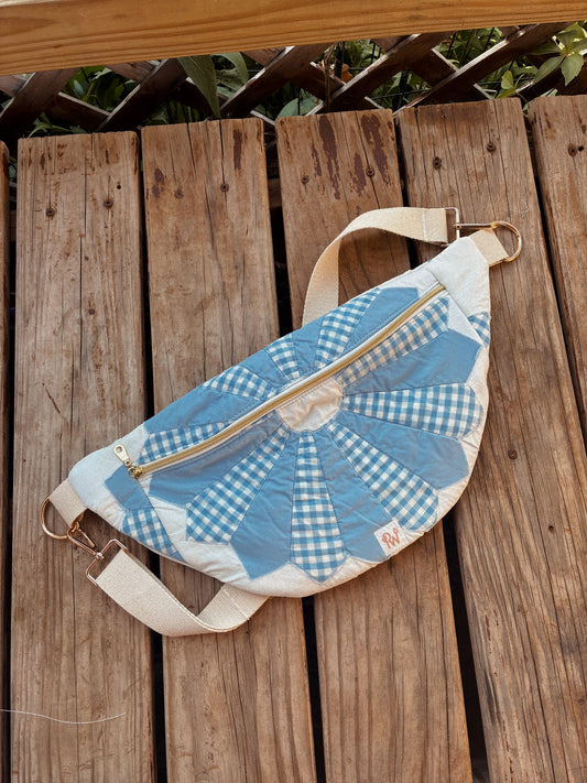 Blue Gingham Fanny 💙