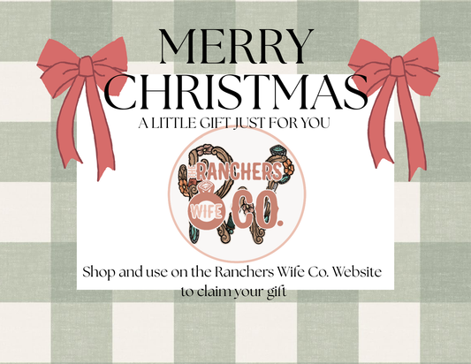 The Ranchers Wife Gift Certificate 🩷