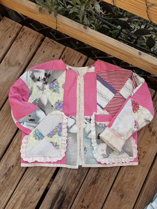 Homegrown Quilted Jacket (XL) 🌸💗